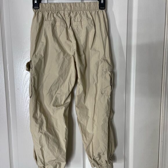2 pairs of Gap joggers blue and khaki parachute pants size 8 - Picture 11 of 11